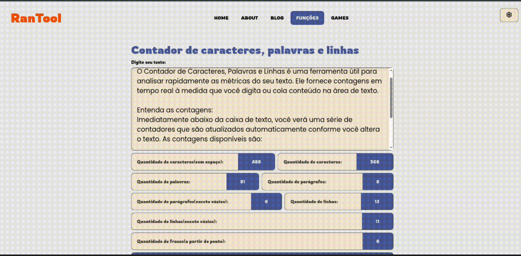 Imagem da pessoa verificando quantos caracteres fez, e percebendo que fez menos do que devia.